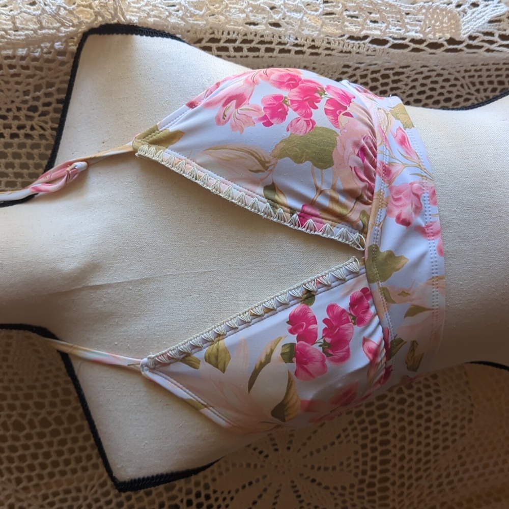 Kona Sol, Floral Bikini Top